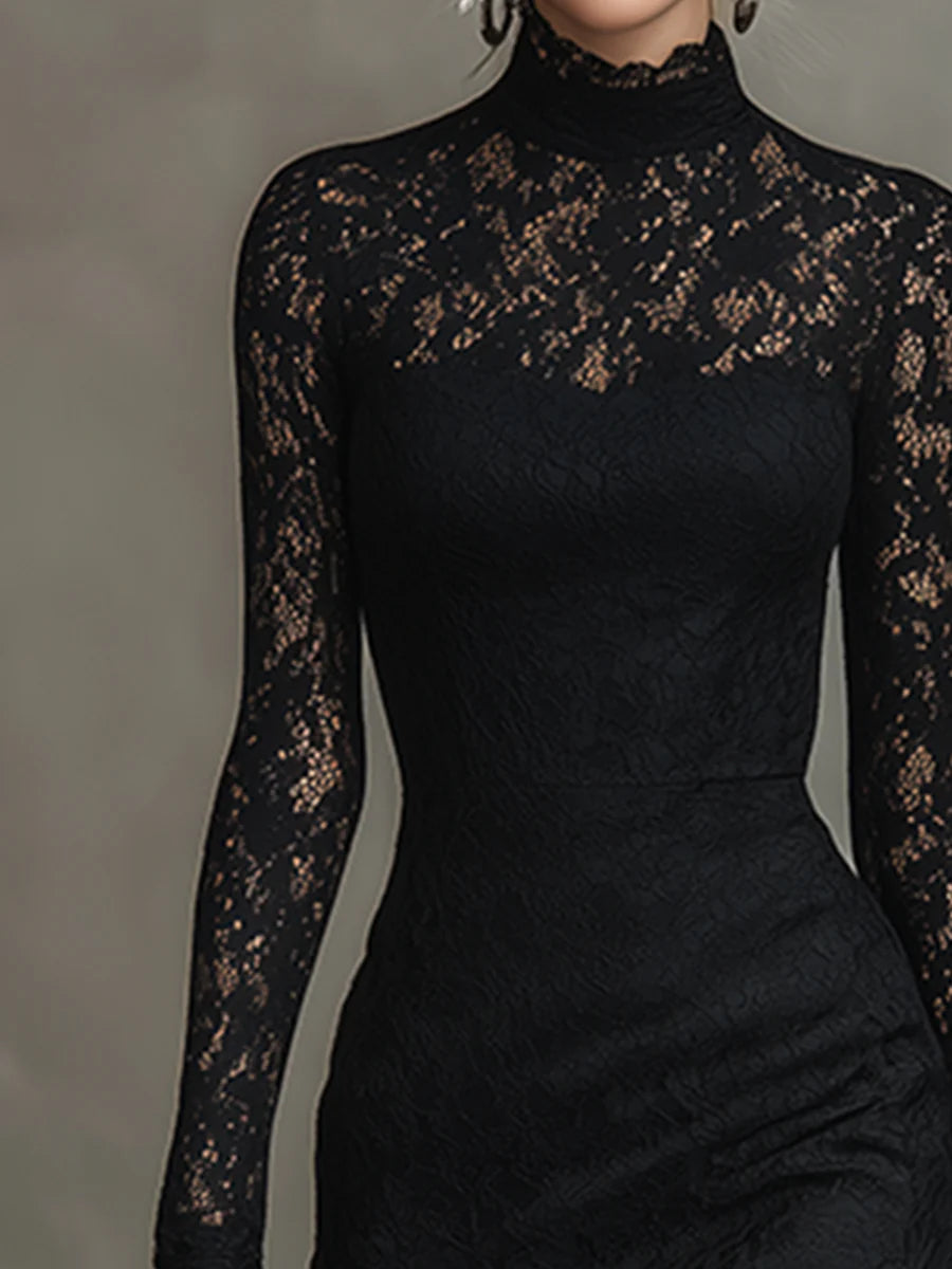Lily | Maxikleid aus Spitze