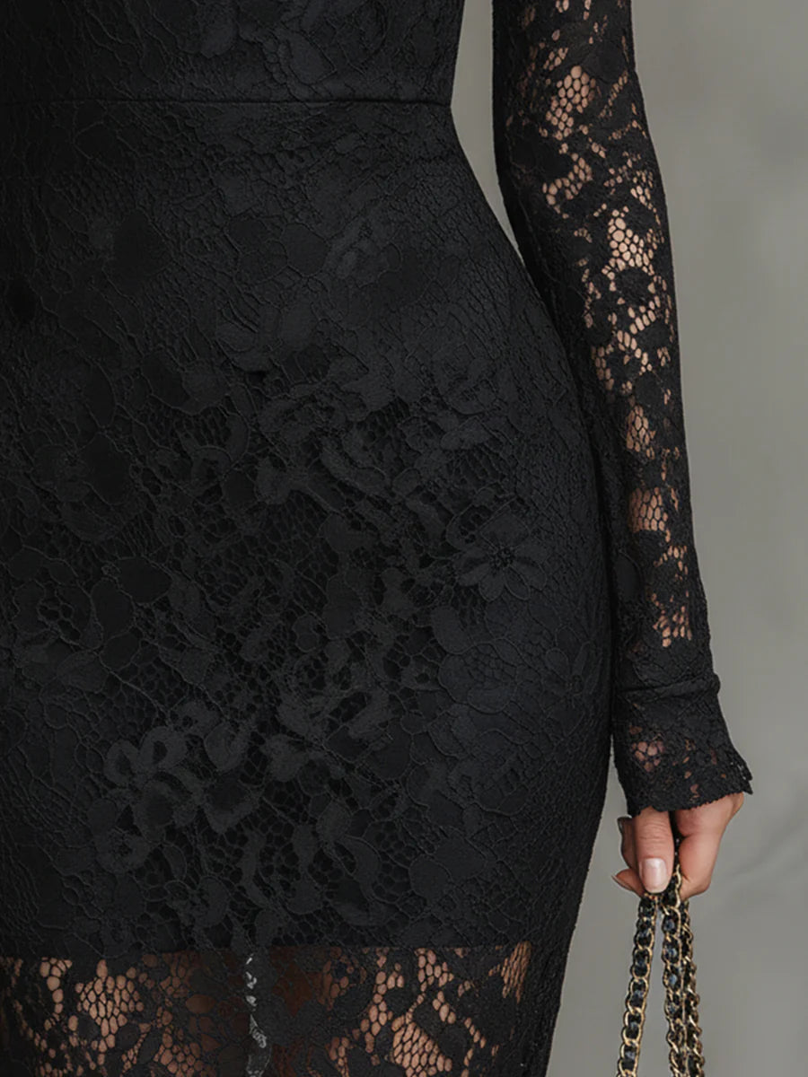Lily | Maxikleid aus Spitze