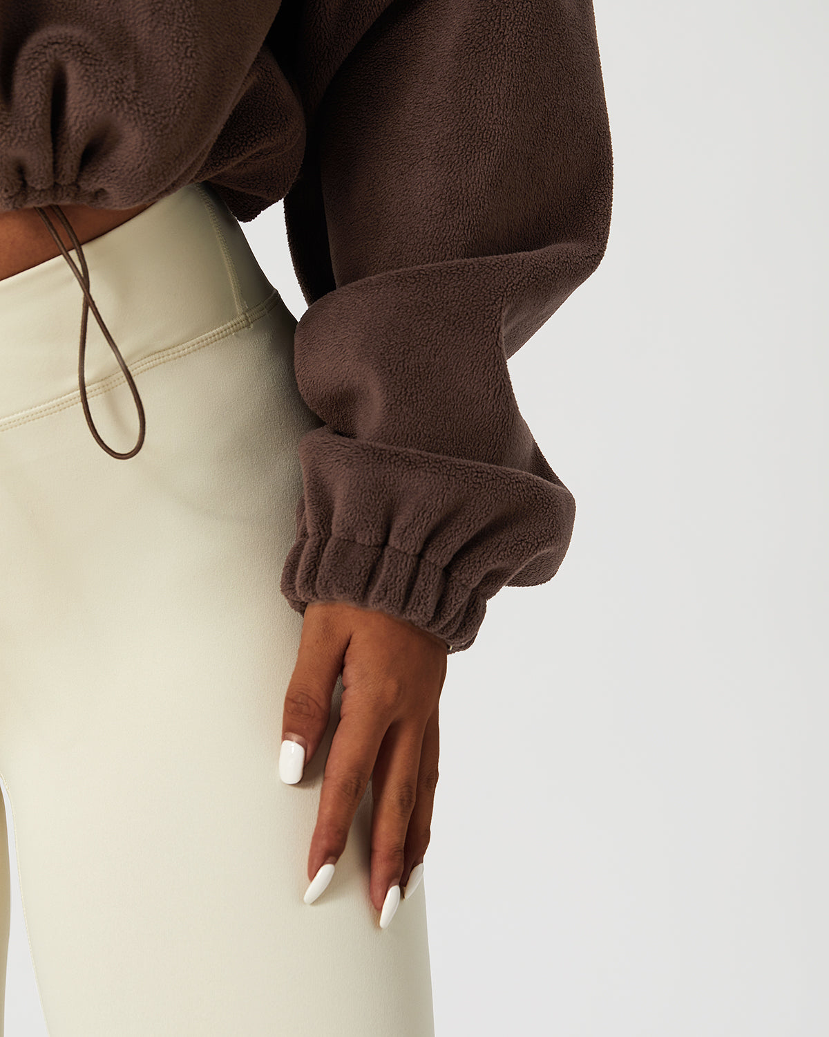 Morgan | Cropped Zip-Pullover