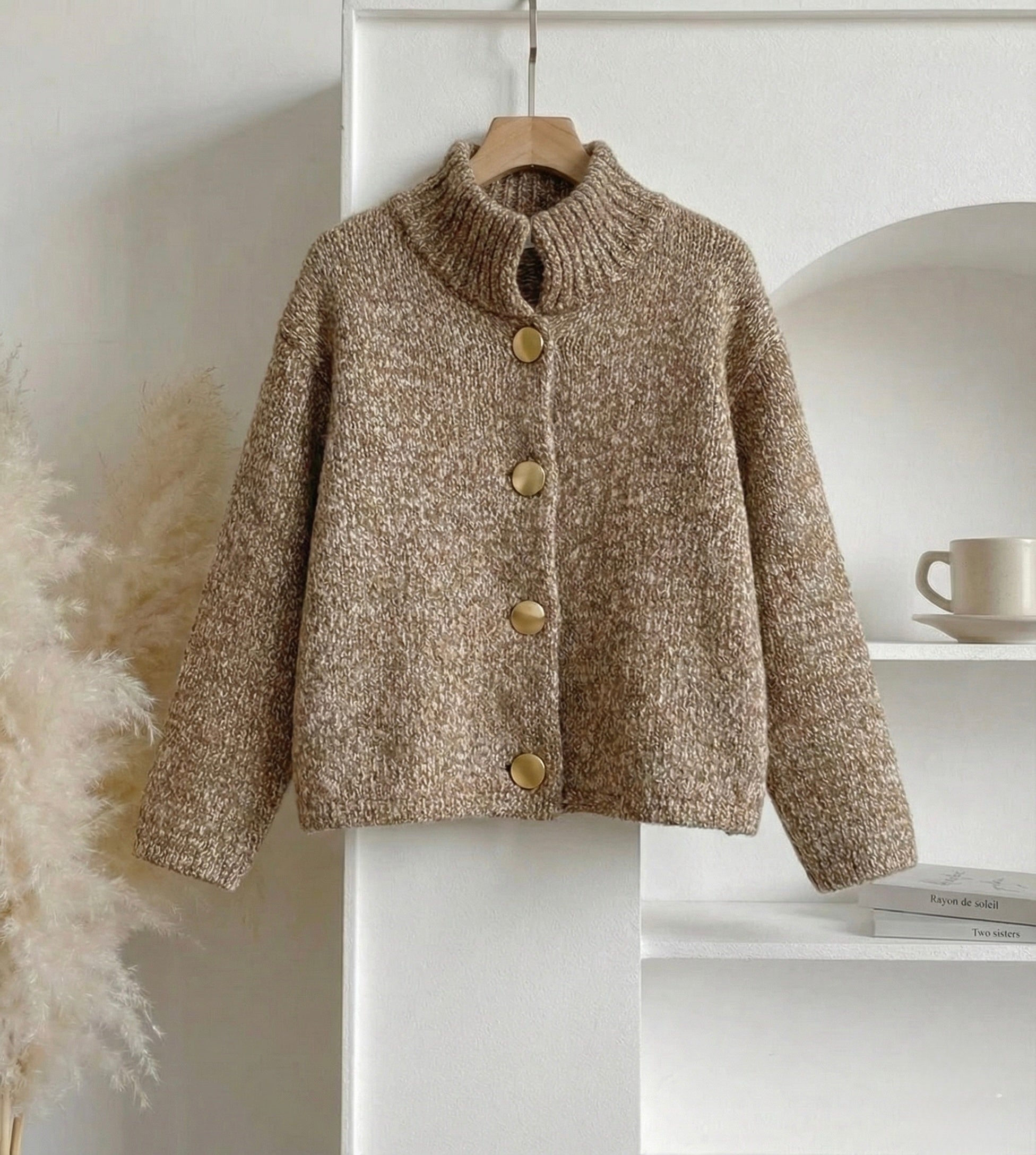 Arden | Strukturierte Strickjacke