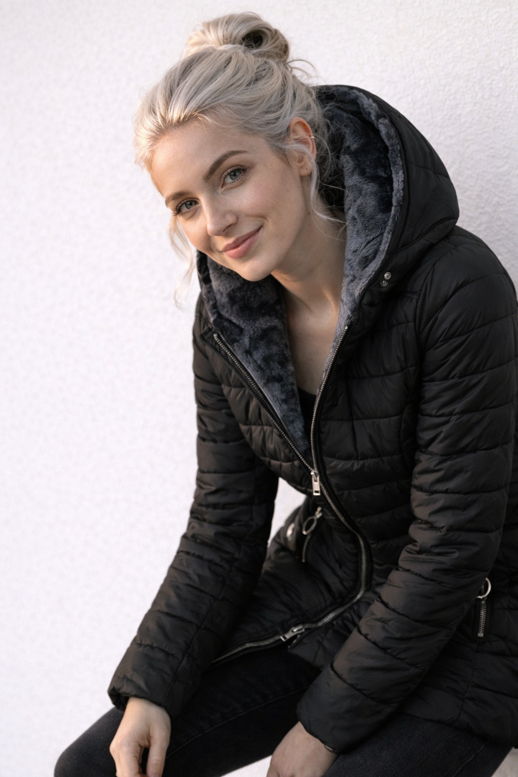 Blaire Damen-Winterparka – Tailliert, Warm & Stilvoll