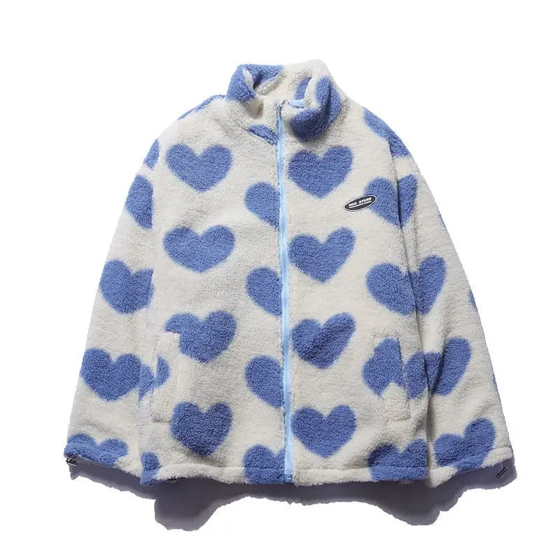 Ameline | Wendbare Jacke mit Herzfutter