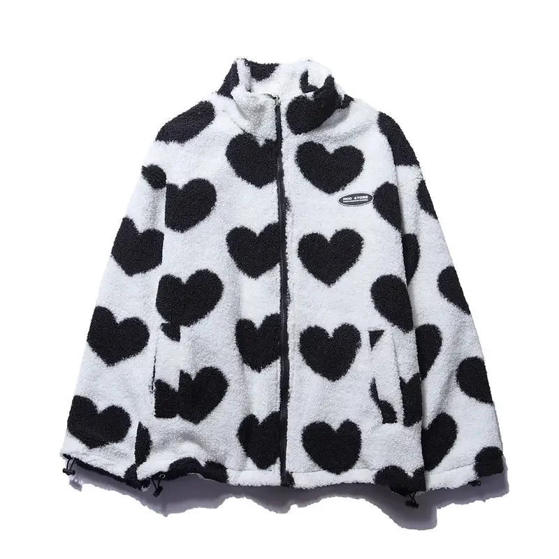 Ameline | Wendbare Jacke mit Herzfutter