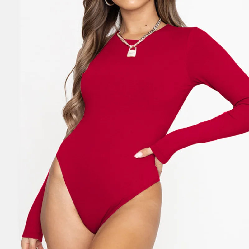 Elise | Eleganter Langarm-Body
