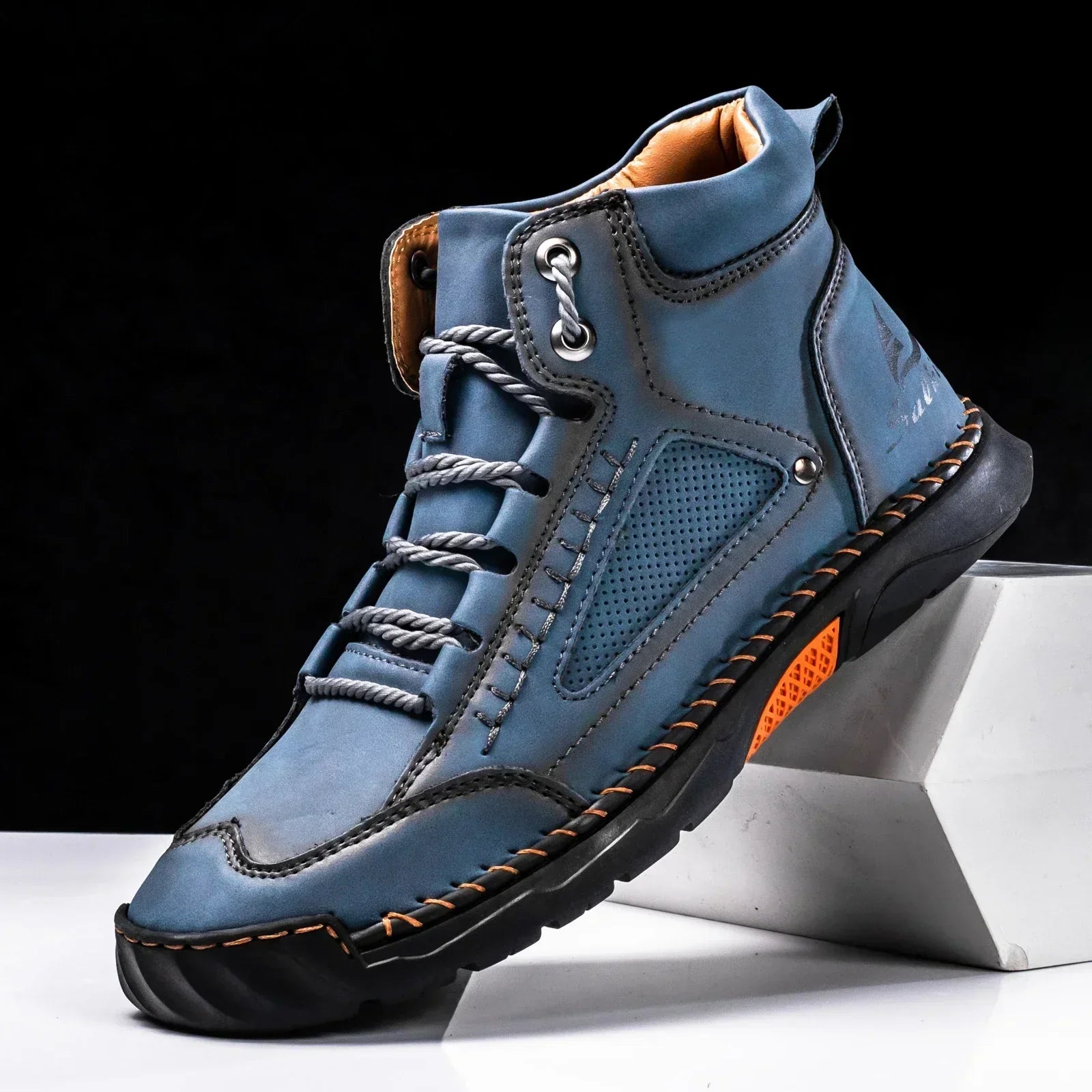 St. Moritz Leder High Top Schuhe