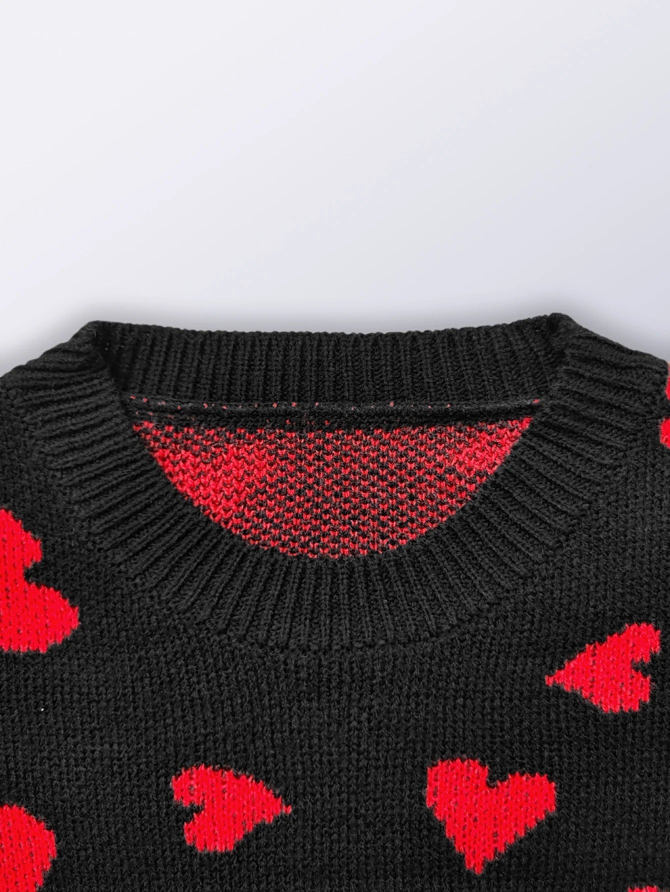 Nina | Herzstrickpullover
