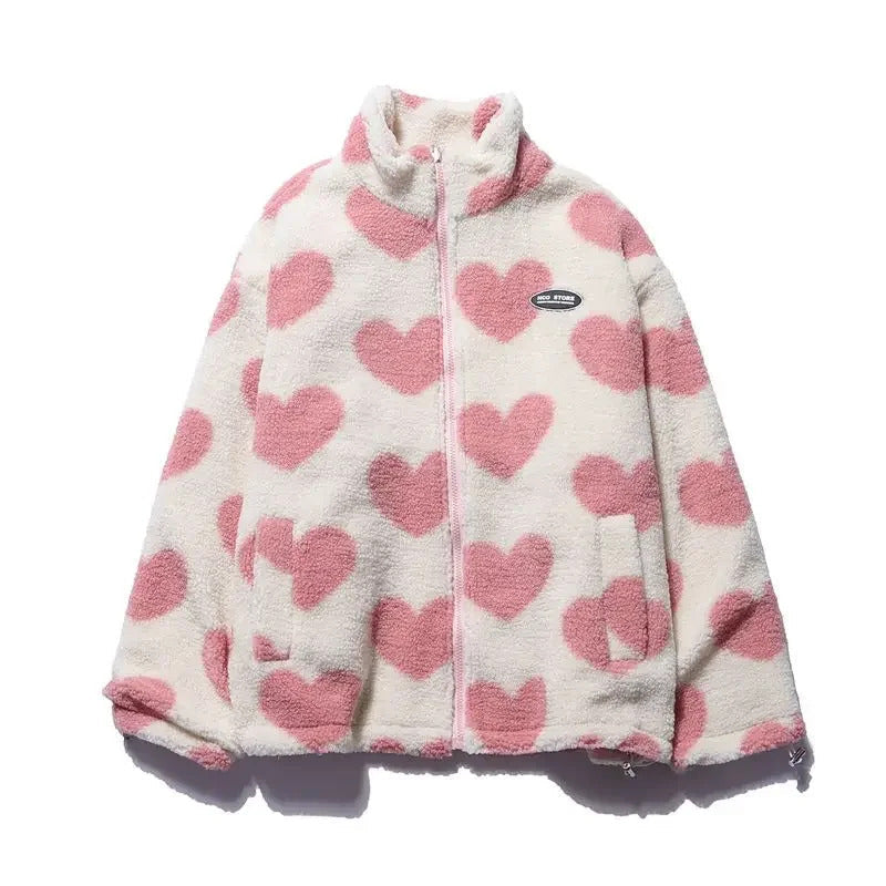 Ameline | Wendbare Jacke mit Herzfutter