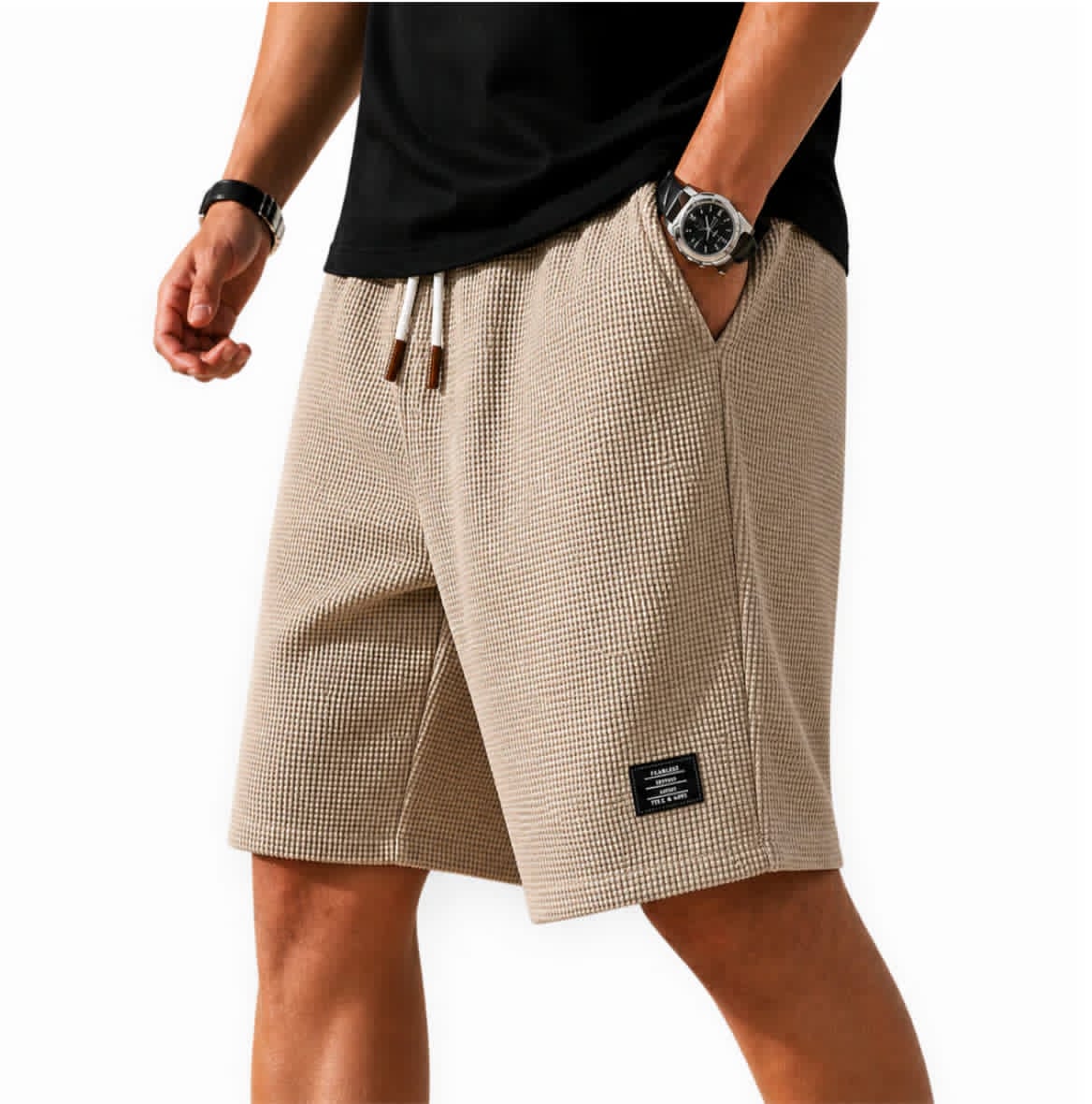LINO™ | Waffle Bermuda Capri