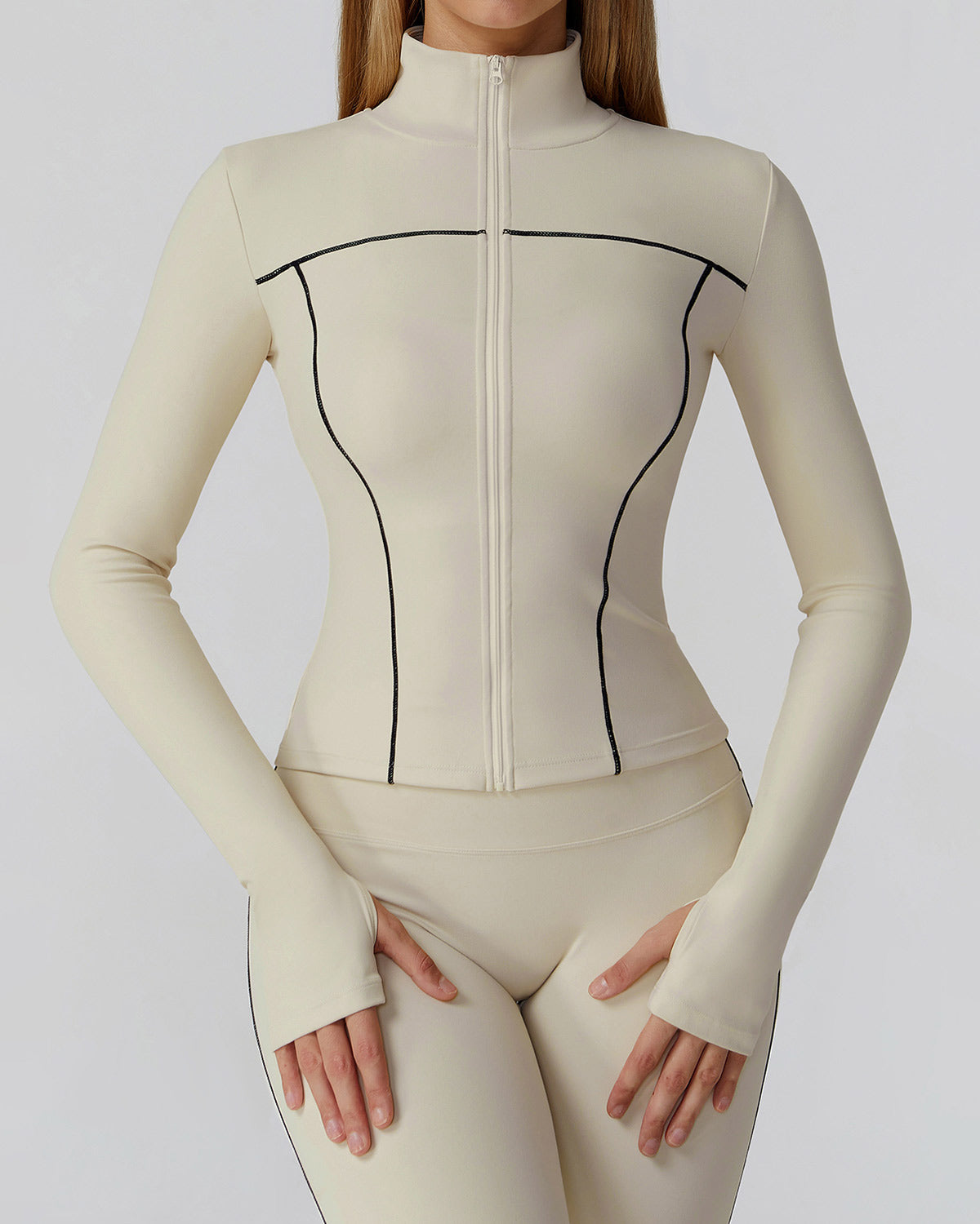 Lena | Sculpt Reißverschlussjacke