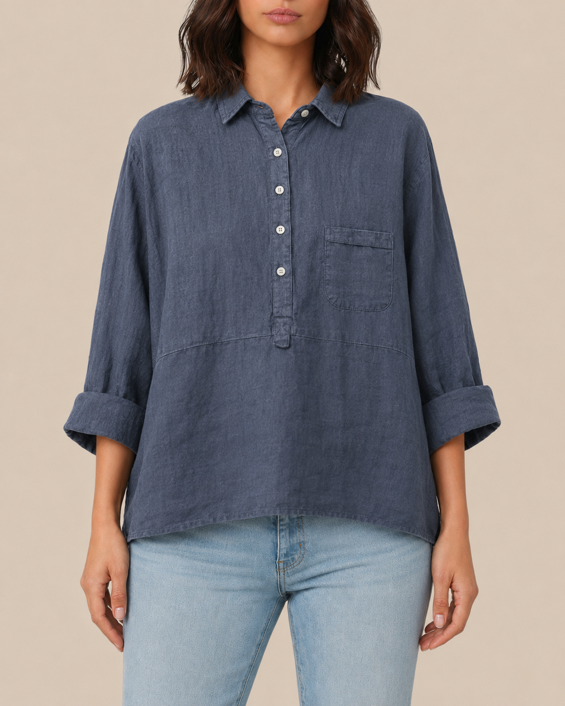 Zola | Bluse mit Künstlerprint