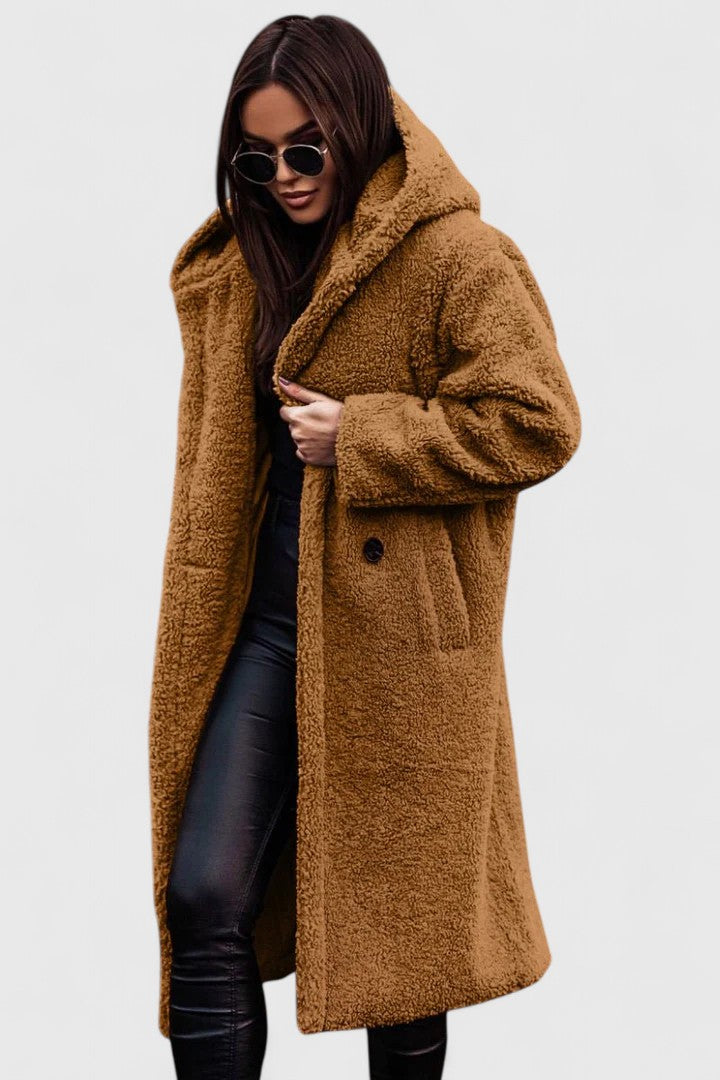 Julia | Teddy-Mantel aus Wollmischung