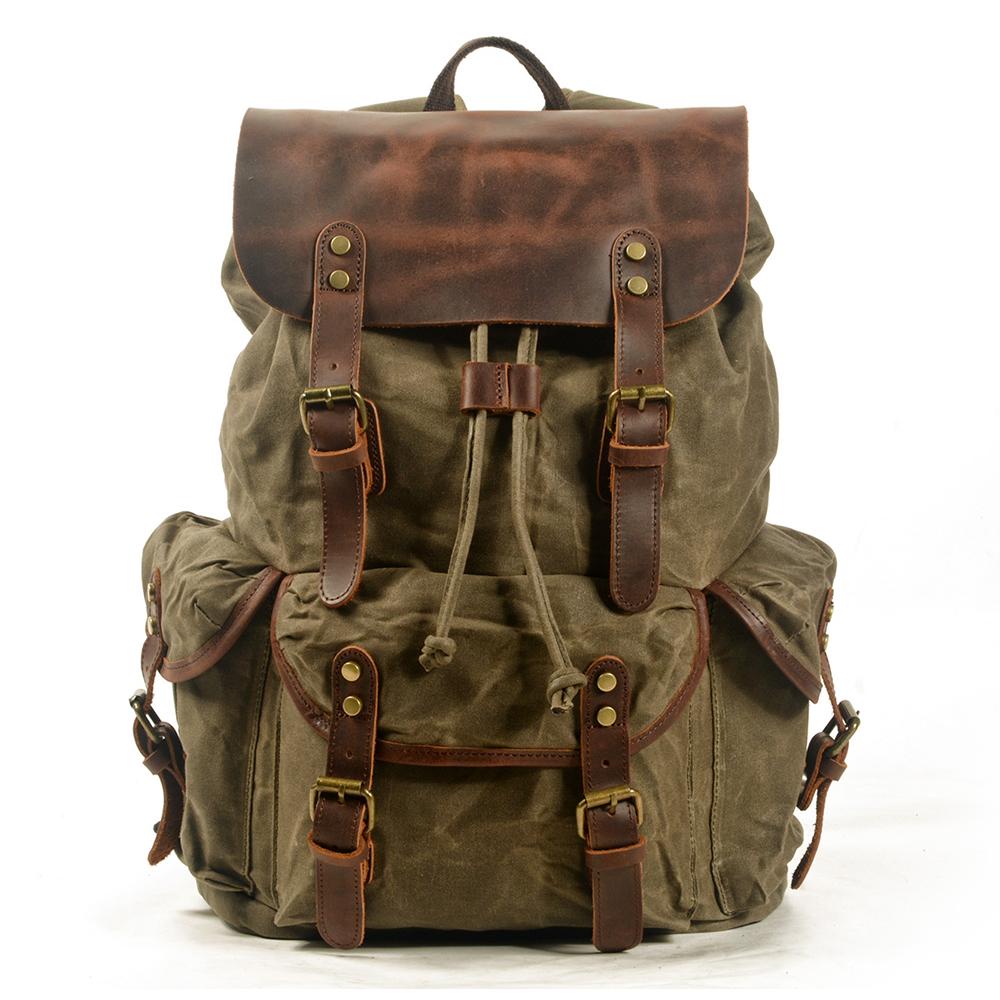 Leinenleder-Rucksack | SALZBURG