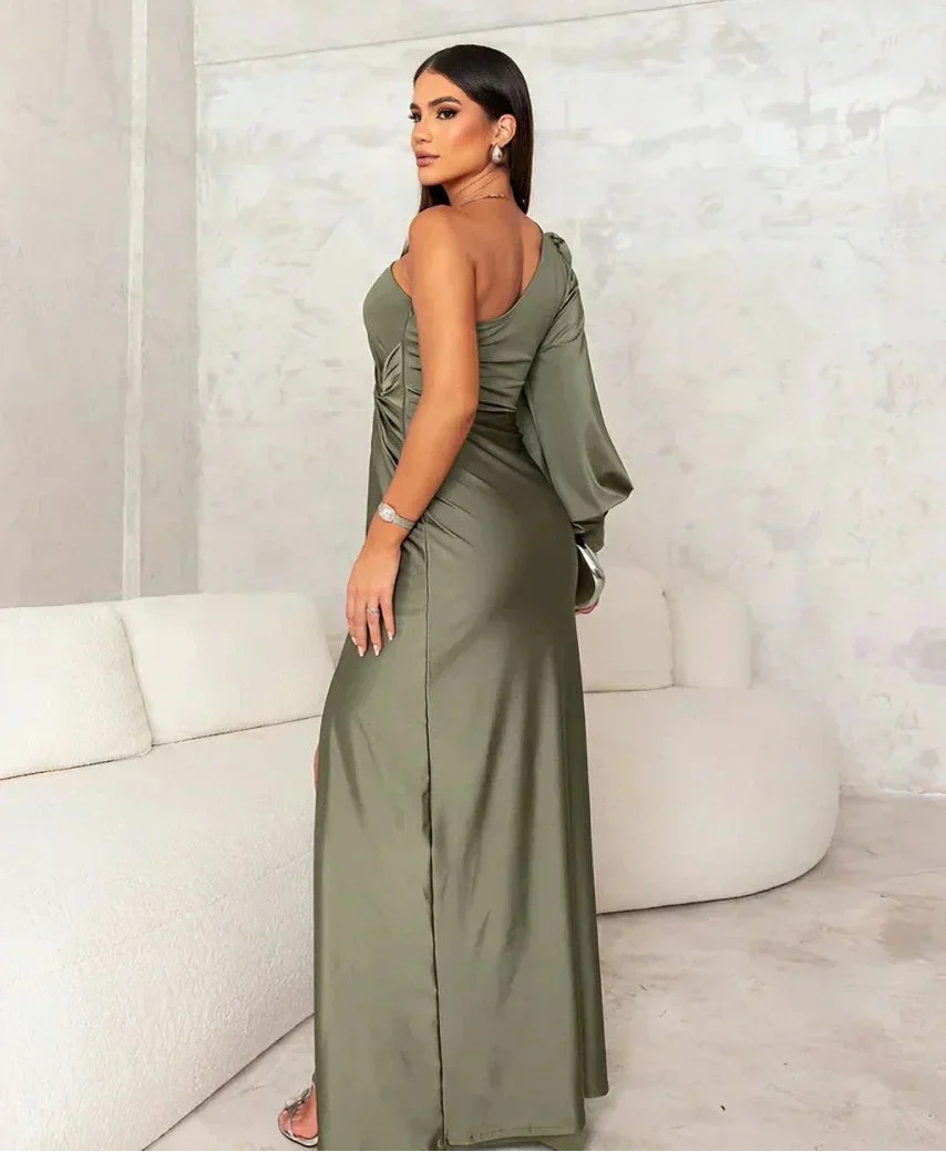 Maya | Satin-Abendkleid