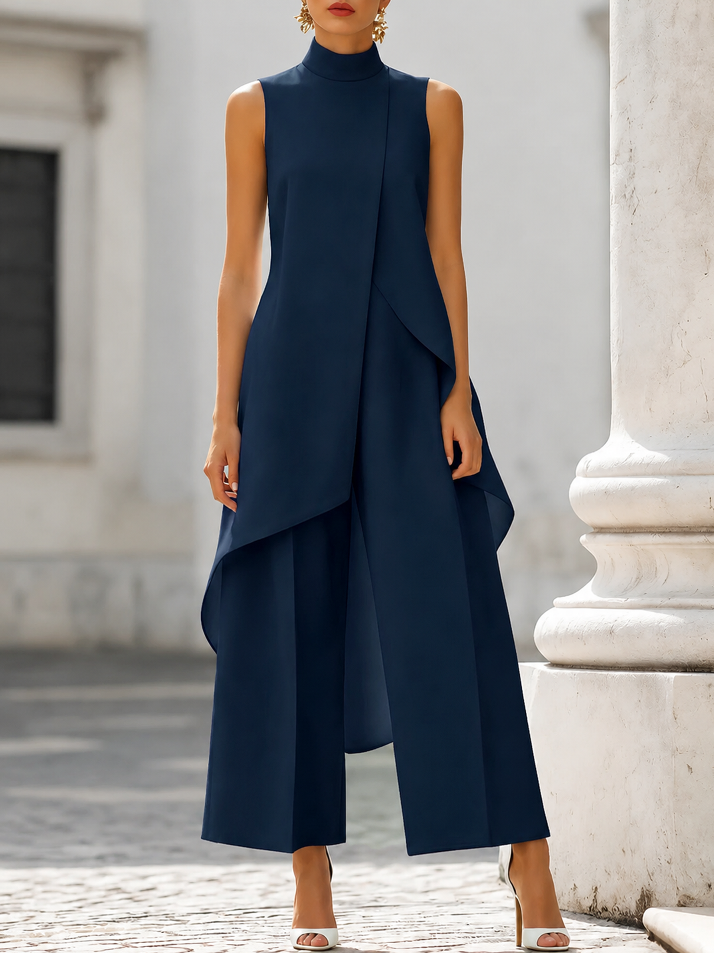 Martina™ | Eleganter fließender Jumpsuit