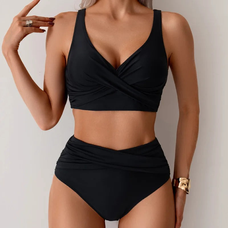Rita™ | Bequemer Bikini mit hoher Taille